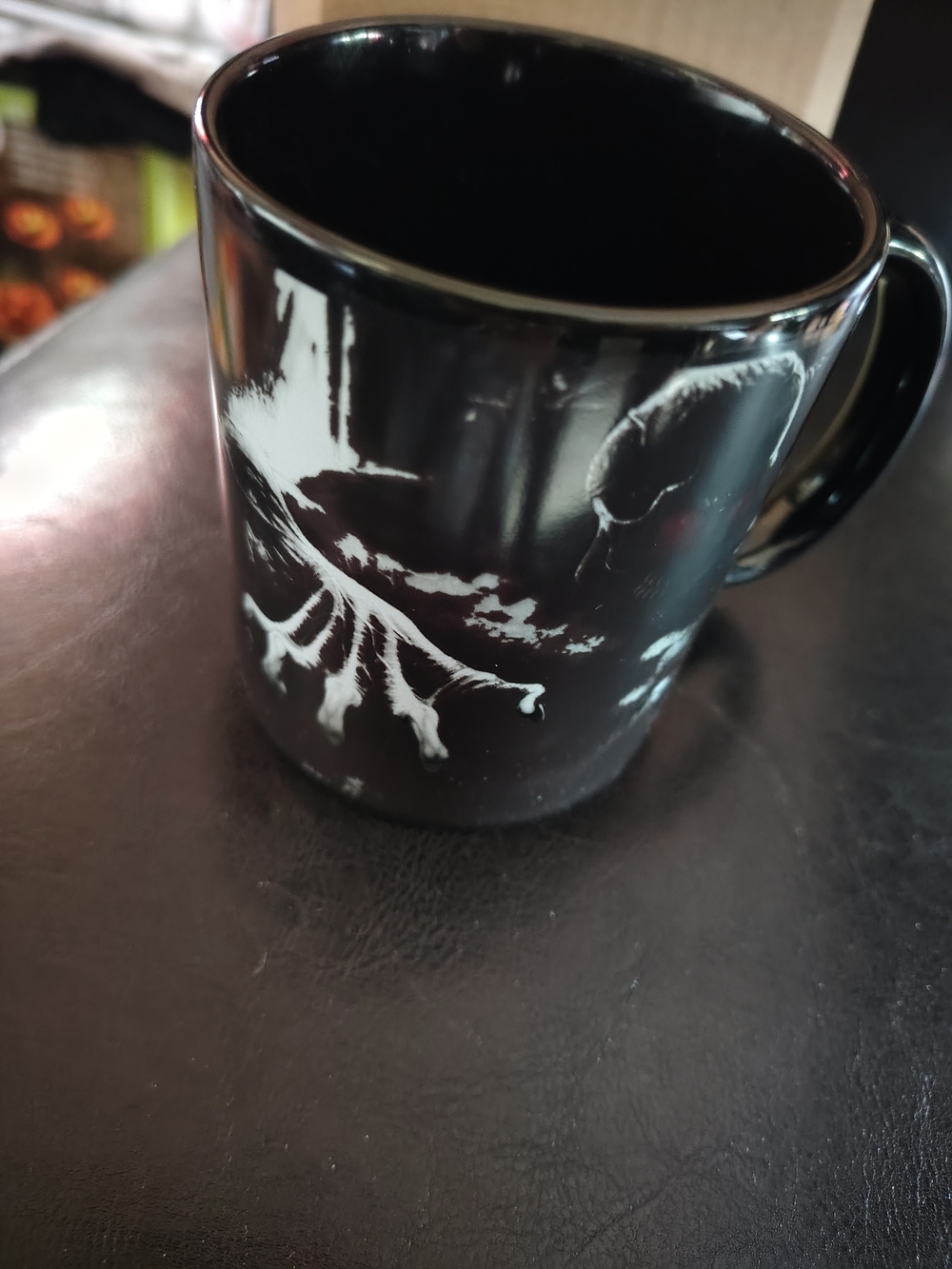 New Gothic Halloween Color Changing Mug - Heat Sensitive Spooky Cup 💀🔥